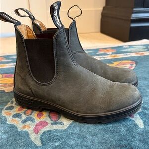 Blundstone Rustic Black Chelsea Boots
